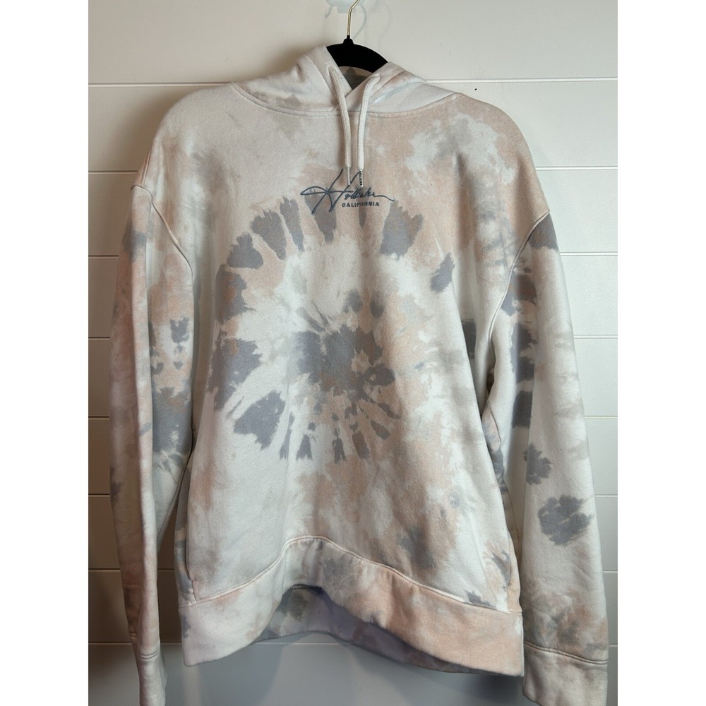 Hollister Must-Have Collection Tie Dye Hoodie Women's Sz XL